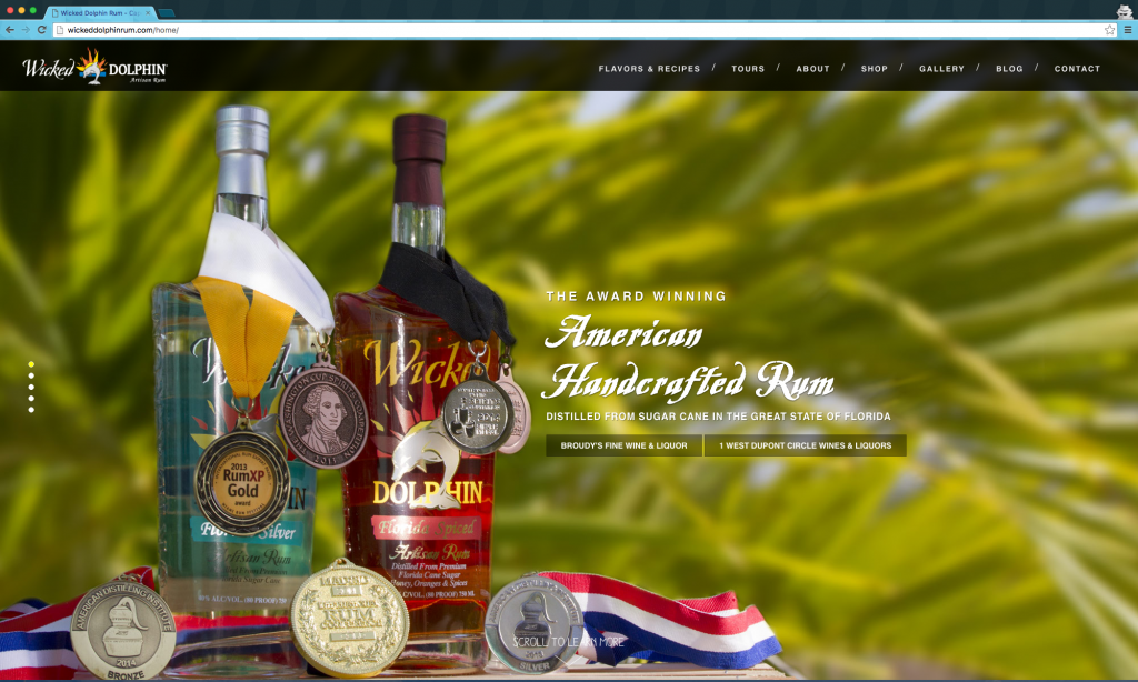 Wicked Dolphin Rum Distillery desktop