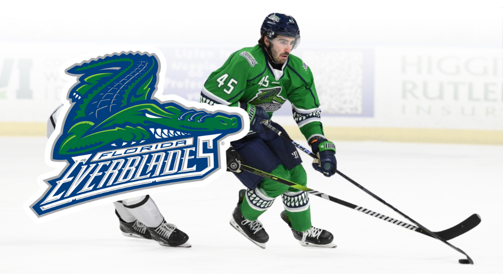 Florida Everblades website design case study mockup