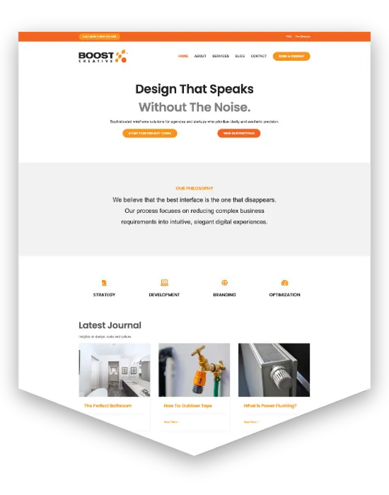 Preview of Artemis website example