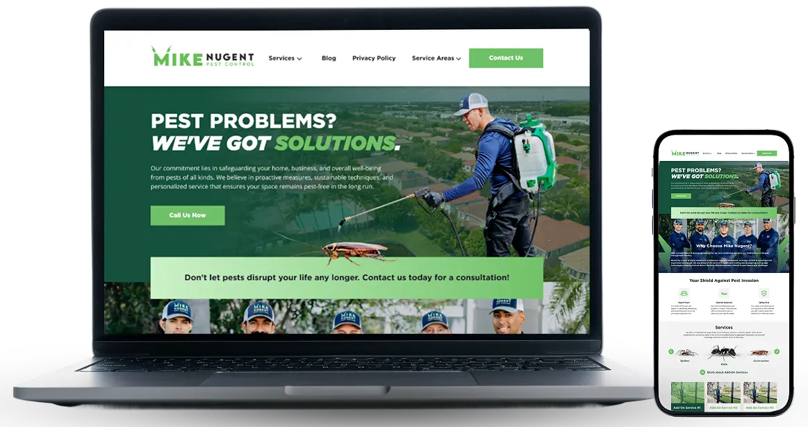 Mike Nugent Pest Control Work Composition