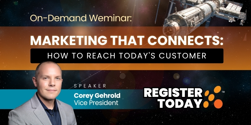 Marketing That Connects Webinar - Corey Gehrold